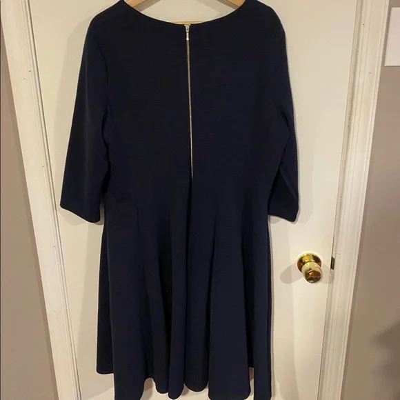 Lane Bryant Navy Swing Dress - Picture 3 of 3
